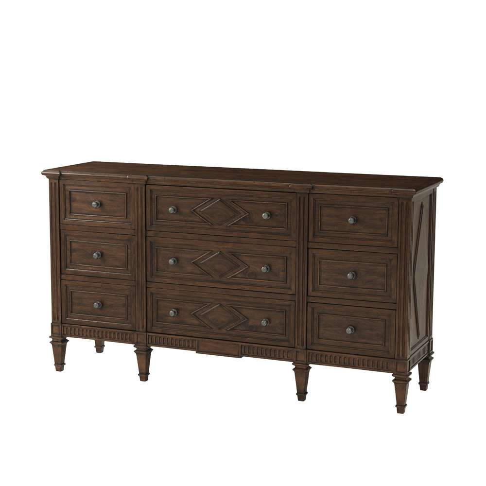 Theodore Alexander - Tavel The Laurent Dresser in Avesta Finish - TA60015-C147 veiw 1
