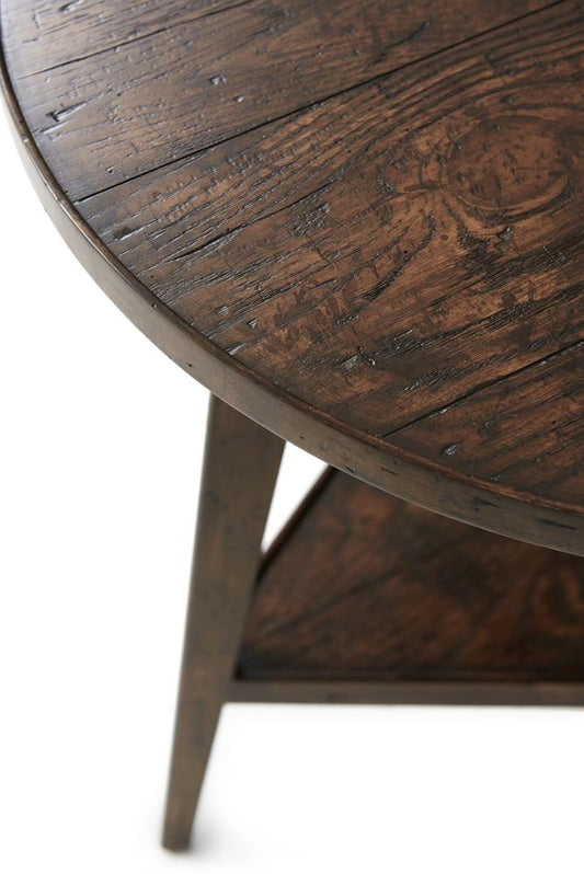 Theodore Alexander - Victory Oak Lawn Cricket Side Table - AL50157 veiw 2
