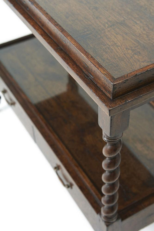 Theodore Alexander - Victory Oak Silas Serving Table - AL50163 veiw 2