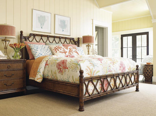 Tommy Bahama Home - Bali Hai Island Breeze California King Rattan Bed - 593-135C veiw 2