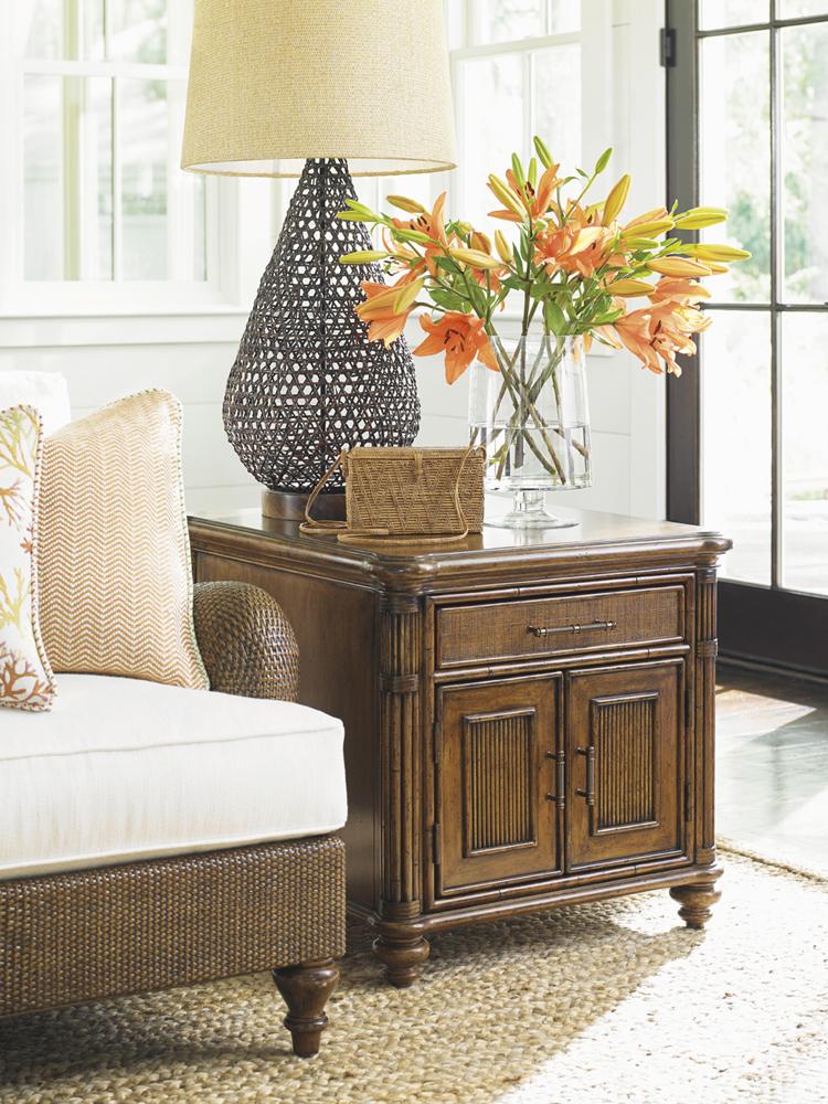 Tommy Bahama Home - Bali Hai Mariner Storage End Table - 593-952 veiw 4
