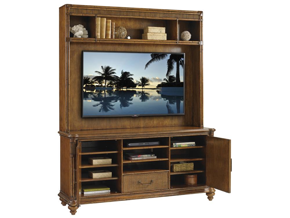 Tommy Bahama Home - Bali Hai Pelican Cay Entertainment Wall Unit - 593-908_593-918 veiw 3