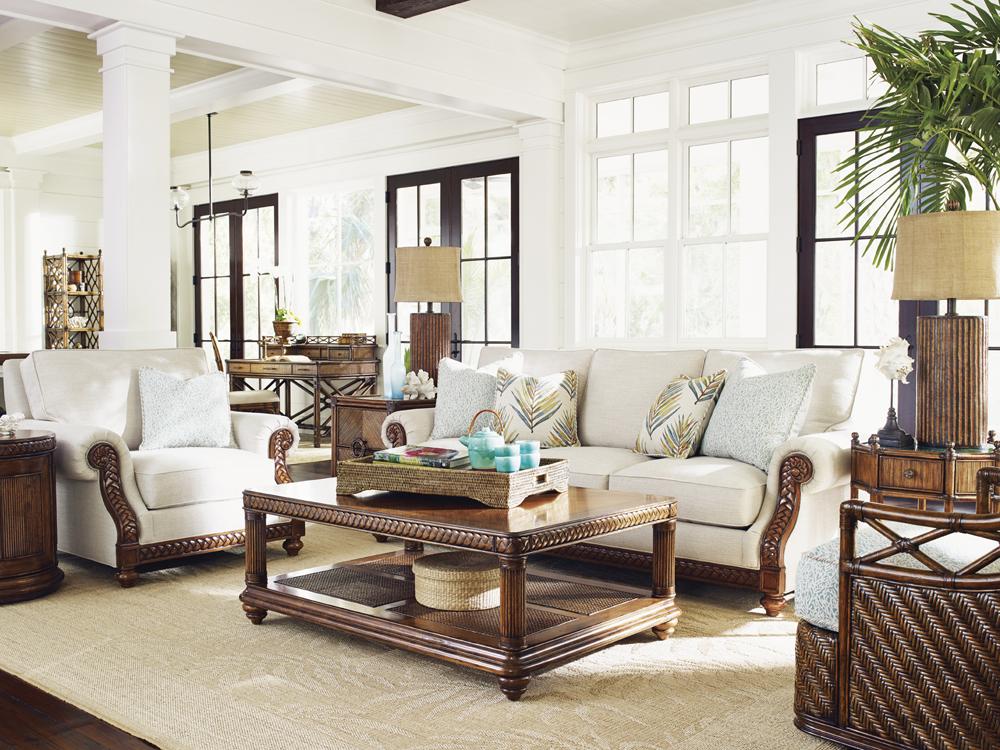 Tommy Bahama Home - Bali Hai Vineyard Point Rectangular Cocktail Table - 593-945 veiw 4