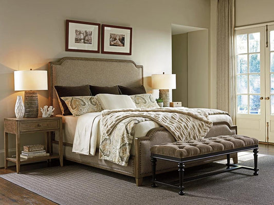 Tommy Bahama Home - Cypress Point Stone Harbour Queen Upholstered Bed - 561-143C veiw 2