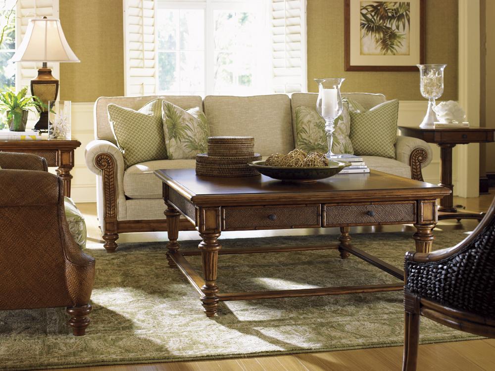 Tommy Bahama Home - Island Estate Boca Cocktail Table - 531-953 veiw 3