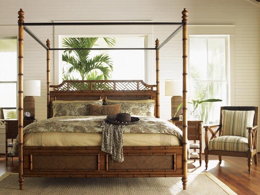 Tommy Bahama Home - Island Estate West Indies Queen Bed - 531-163C veiw 2