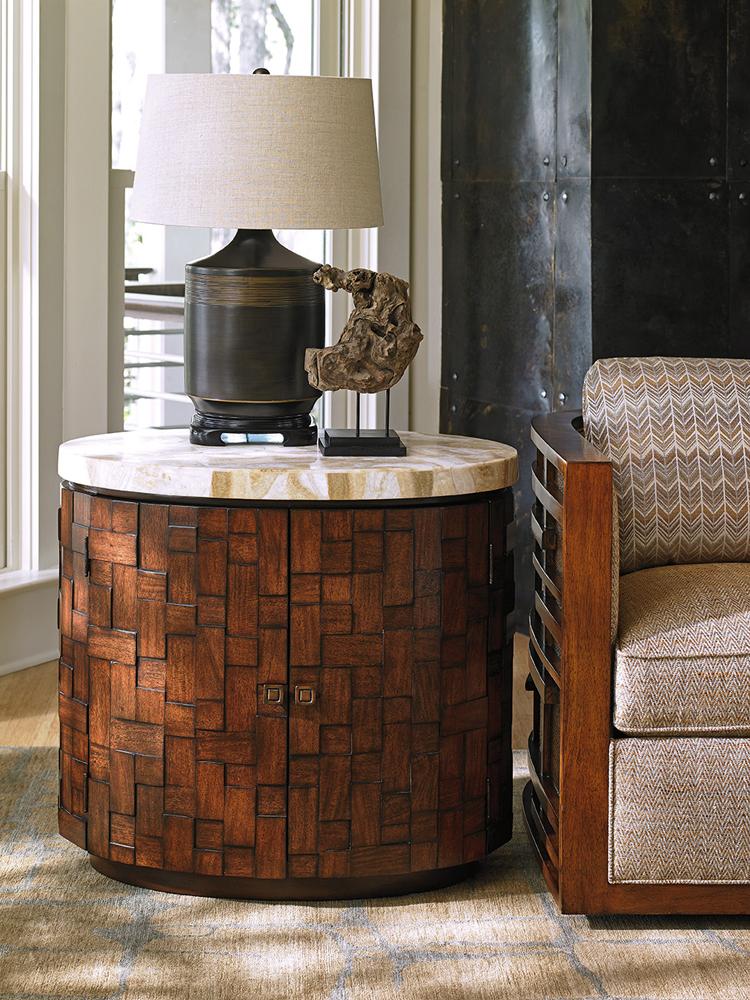 Tommy Bahama Home - Island Fusion Banyan Oval Accent Table - 556-950 veiw 5