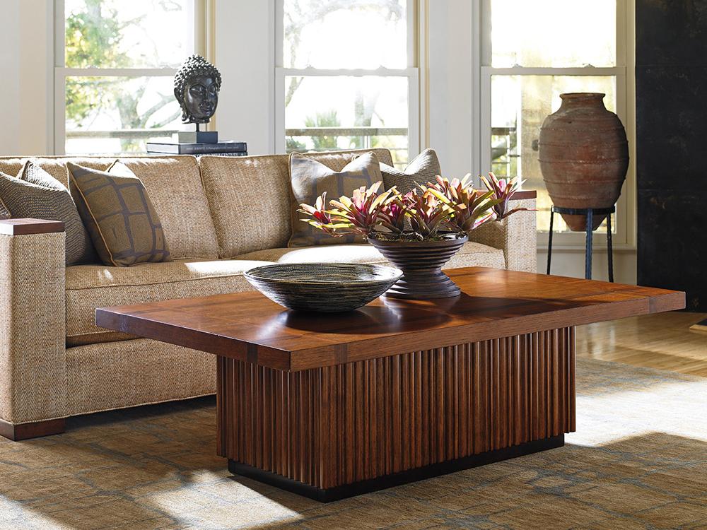Tommy Bahama Home - Island Fusion Castaway Rectangular Cocktail Table - 556-945 veiw 3