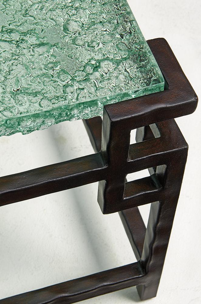 Tommy Bahama Home - Island Fusion Hermes Reef Glass Top Cocktail Table - 556-947C veiw 5