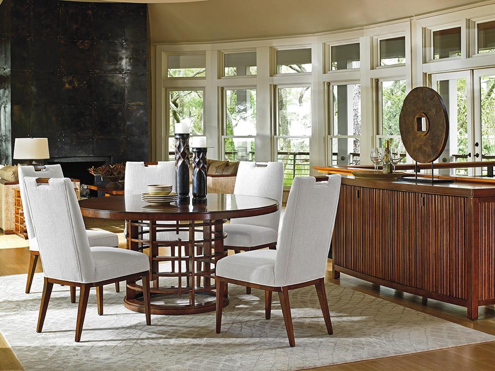 Tommy Bahama Home - Island Fusion Meridian Round Dining Table With 60-Inch Wood Top - 556-875C veiw 3