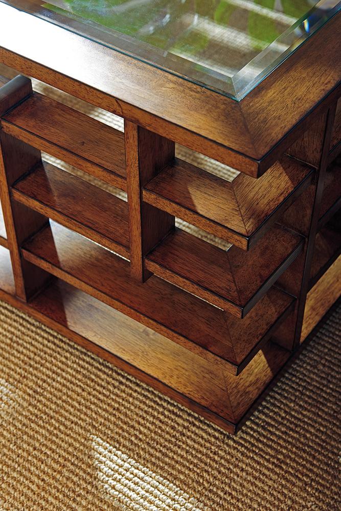 Tommy Bahama Home - Island Fusion Nobu Square Cocktail Table - 556-943 veiw 8