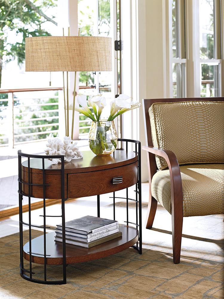 Tommy Bahama Home - Island Fusion Sendai High/Low Nightstand - 556-623 veiw 6