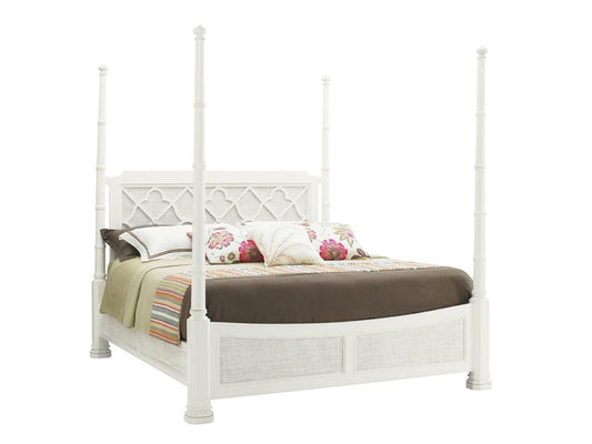 Tommy Bahama Home - Ivory Key Southampton Queen Poster Bed - 543-173C veiw 2