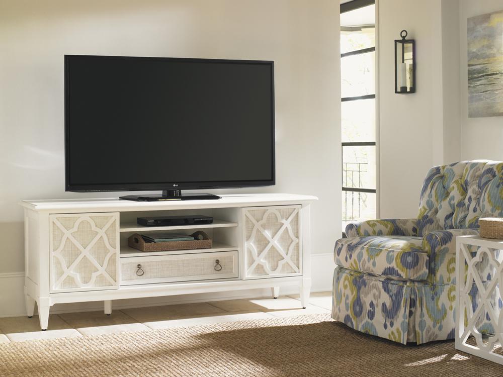 Tommy Bahama Home - Ivory Key Warf Street Entertainment Console - 543-907 veiw 5