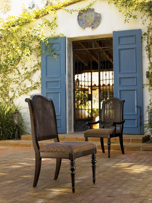 Tommy Bahama Home - Kingstown Isla Verde Side Chair, Tamarind - 619-880-40 veiw 2