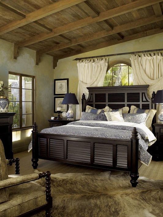 Tommy Bahama Home - Kingstown Malabar Queen Panel Bed - 619-133C veiw 2