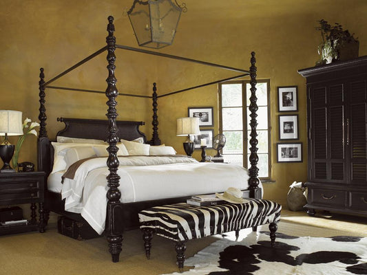 Tommy Bahama Home - Kingstown Sovereign Queen Poster Bed - 619-173C veiw 2