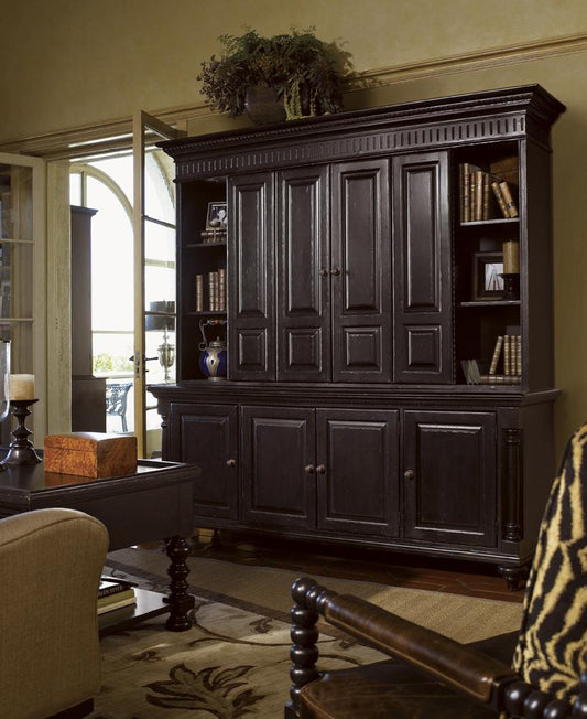 Tommy Bahama Home - Kingstown Wellington Media Console & Hutch - 619-908_619-918 veiw 2