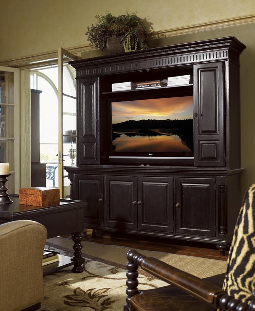 Tommy Bahama Home - Kingstown Wellington Media Console & Hutch - 619-908_619-918 veiw 3