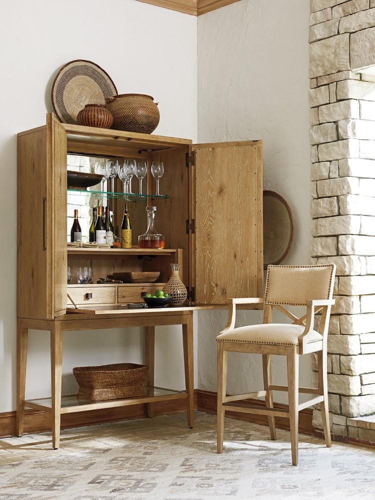 Tommy Bahama Home - Los Altos Cameroon Bar Cabinet - 566-961C veiw 3