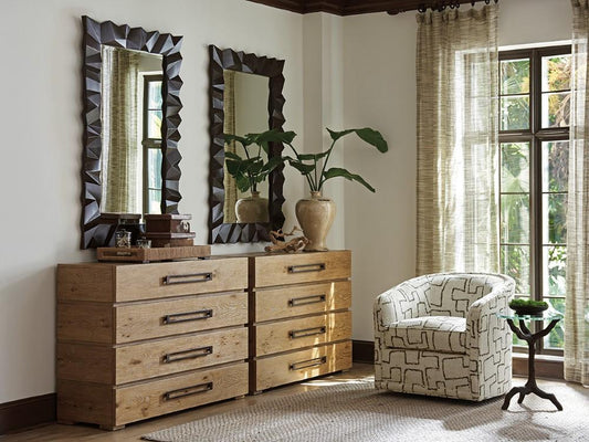 Tommy Bahama Home - Los Altos Carlisle Rectangular Mirror - 566-206 veiw 2