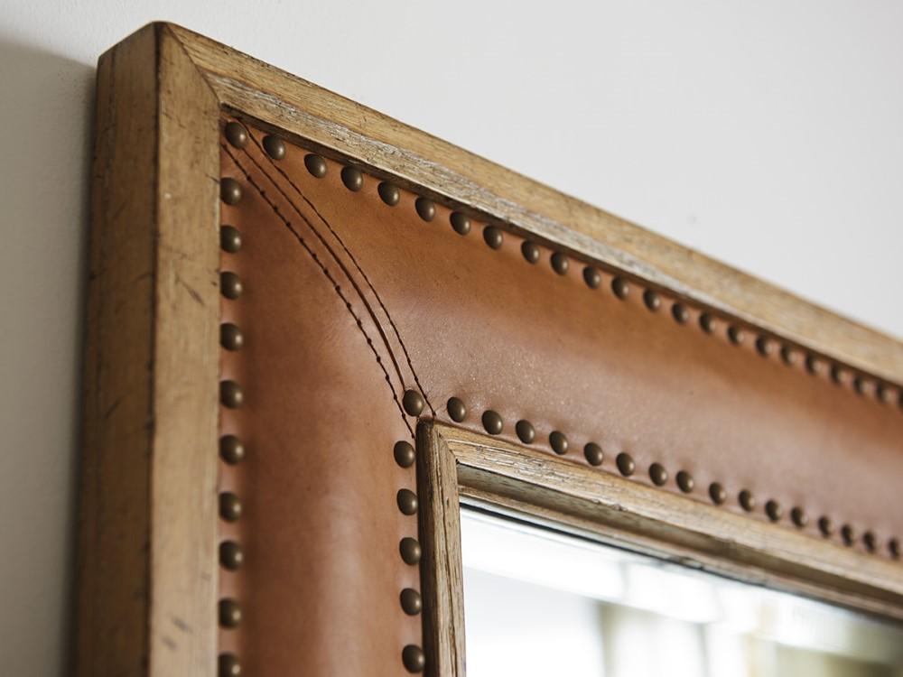 Tommy Bahama Home - Los Altos Dominica Leather Rectangular Mirror - 566-205 veiw 3