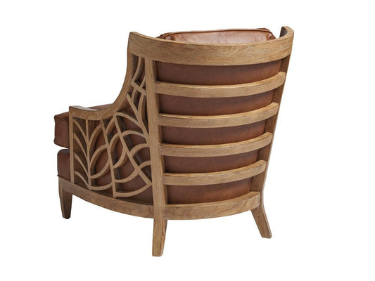Tommy Bahama Home - Los Altos Marion Leather Chair - LL1989-11-40 veiw 3