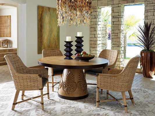 Tommy Bahama Home - Los Altos Weston Round Dining Table - 566-875C veiw 2