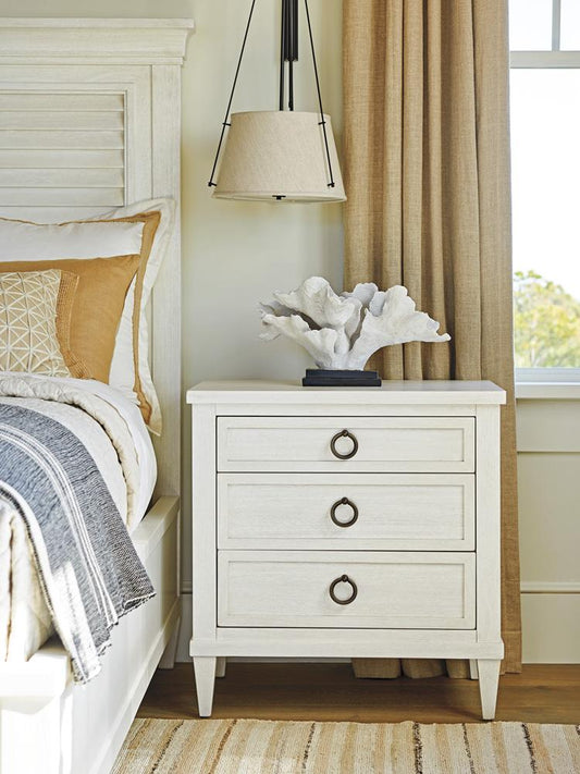 Tommy Bahama Home - Ocean Breeze Bonita Nightstand, Caribbean Sands - 570-621 veiw 2