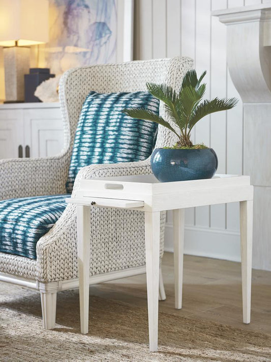 Tommy Bahama Home - Ocean Breeze Broad River Rectangular End Table, Caribbean Sands - 570-952 veiw 2