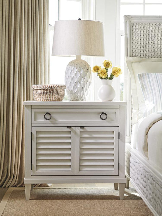 Tommy Bahama Home - Ocean Breeze Glades Nightstand, Caribbean Sands - 570-623 veiw 2