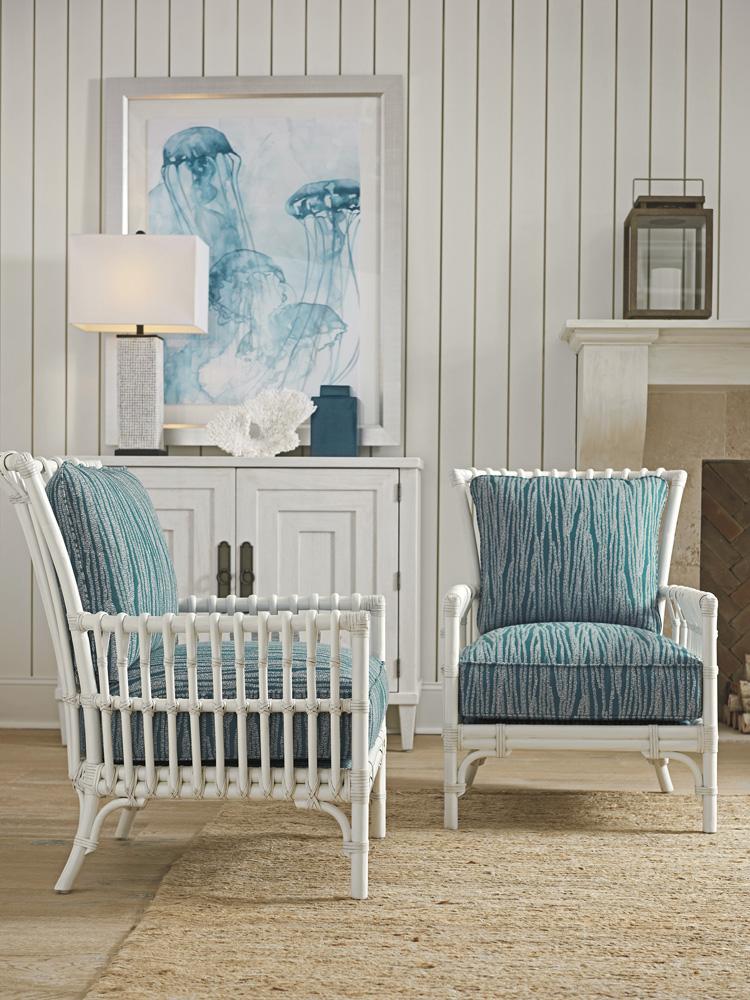 Tommy Bahama Home - Ocean Breeze Newcastle Chair, Caribbean Sands - 1951-11-41 veiw 3