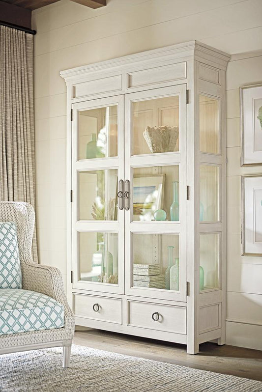 Tommy Bahama Home - Ocean Breeze Sanctuary Curio China, Caribbean Sands - 570-864 veiw 2