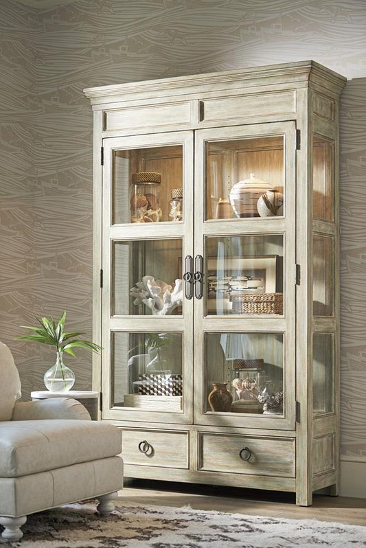 Tommy Bahama Home - Ocean Breeze Sanctuary Curio China, Palmetto - 571-864 veiw 2