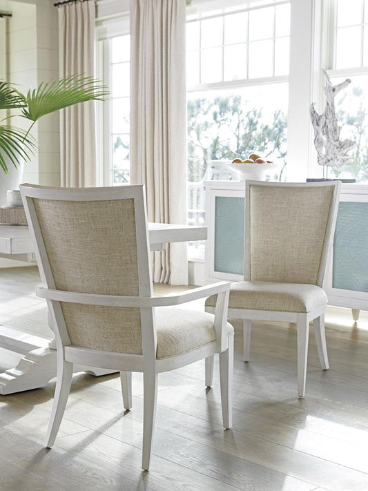 Tommy Bahama Home - Ocean Breeze Sea Winds Upholstered Side Chair, Caribbean Sands - 570-882-01 veiw 2