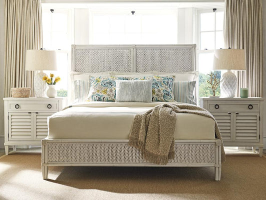 Tommy Bahama Home - Ocean Breeze Siesta Key Woven Bed 6/6 King, Caribbean Sands - 570-134C veiw 2