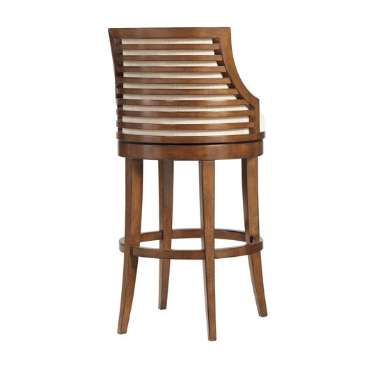 Tommy Bahama Home - Ocean Club Cabana Swivel Bar Stool - 536-816-01 veiw 2