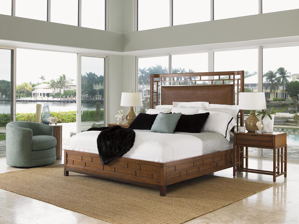 Tommy Bahama Home - Ocean Club Paradise Point King Bed - 536-134C veiw 4