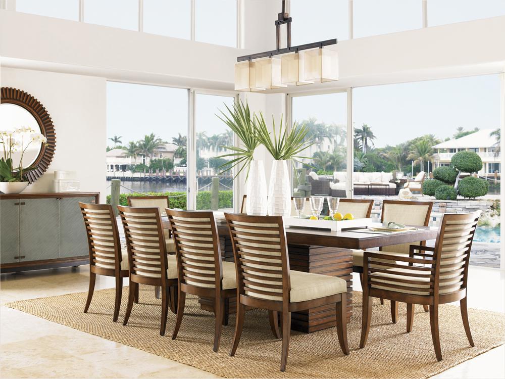 Tommy Bahama Home - Ocean Club Peninsula Dining Table - 536-876C veiw 6