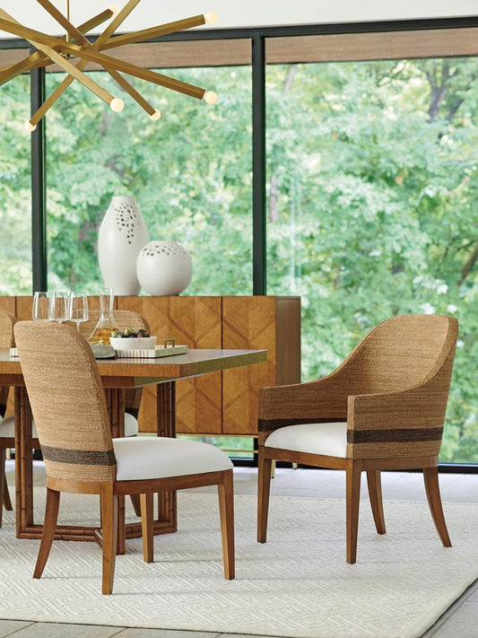 Tommy Bahama Home - Palm Desert Bryson Woven Arm Chair, Sonoran - 575-883-01 veiw 2