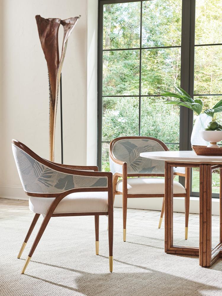 Tommy Bahama Home - Palm Desert Jameson Upholstered Arm Chair, Sonoran - 575-881-40 veiw 3