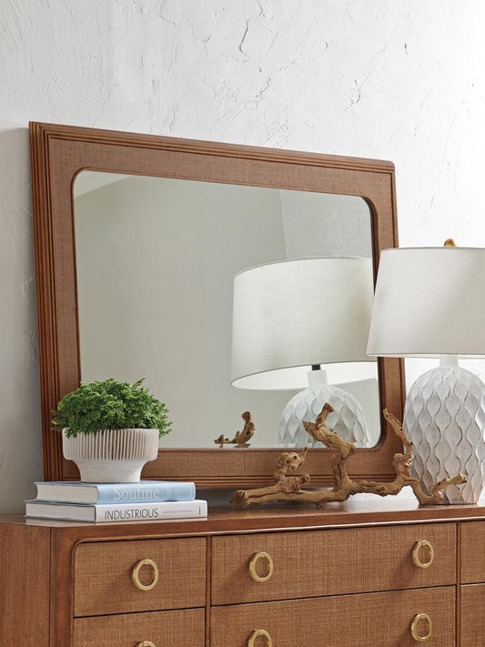 Tommy Bahama Home - Palm Desert Keaton Rectangular Mirror, Sonoran - 575-206 veiw 2