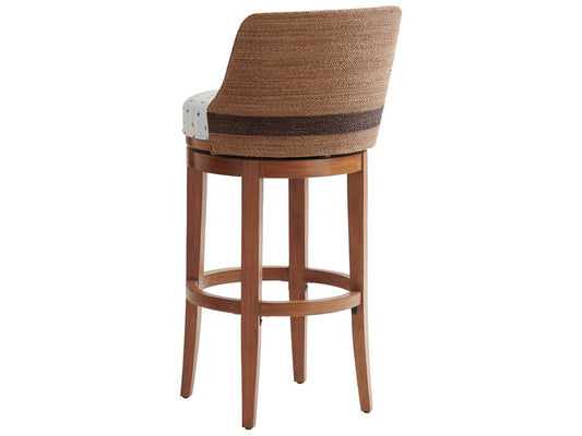 Tommy Bahama Home - Palm Desert Kipton Swivel Bar Stool, Sonoran - 575-896-40 veiw 2