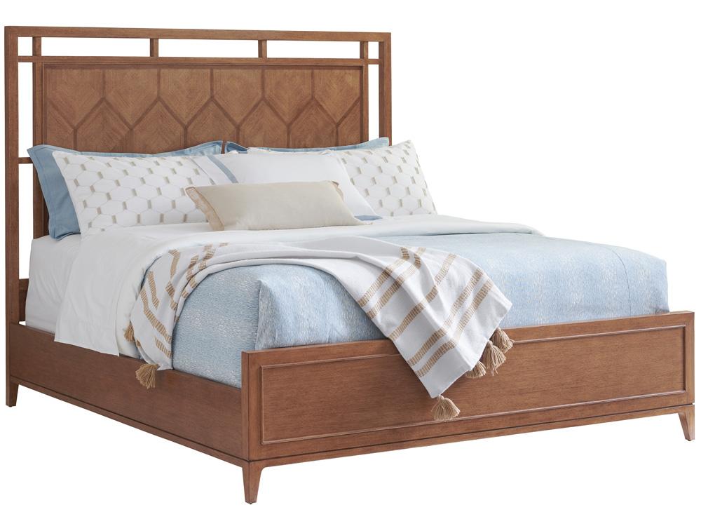 Tommy Bahama Home - Palm Desert Rancho Mirage Panel Bed 6/0 California King, Sonoran - 575-135C veiw 1