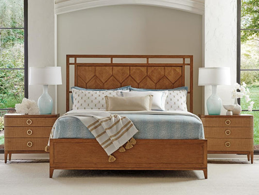 Tommy Bahama Home - Palm Desert Rancho Mirage Panel Bed 6/6 King, Sonoran - 575-134C veiw 2