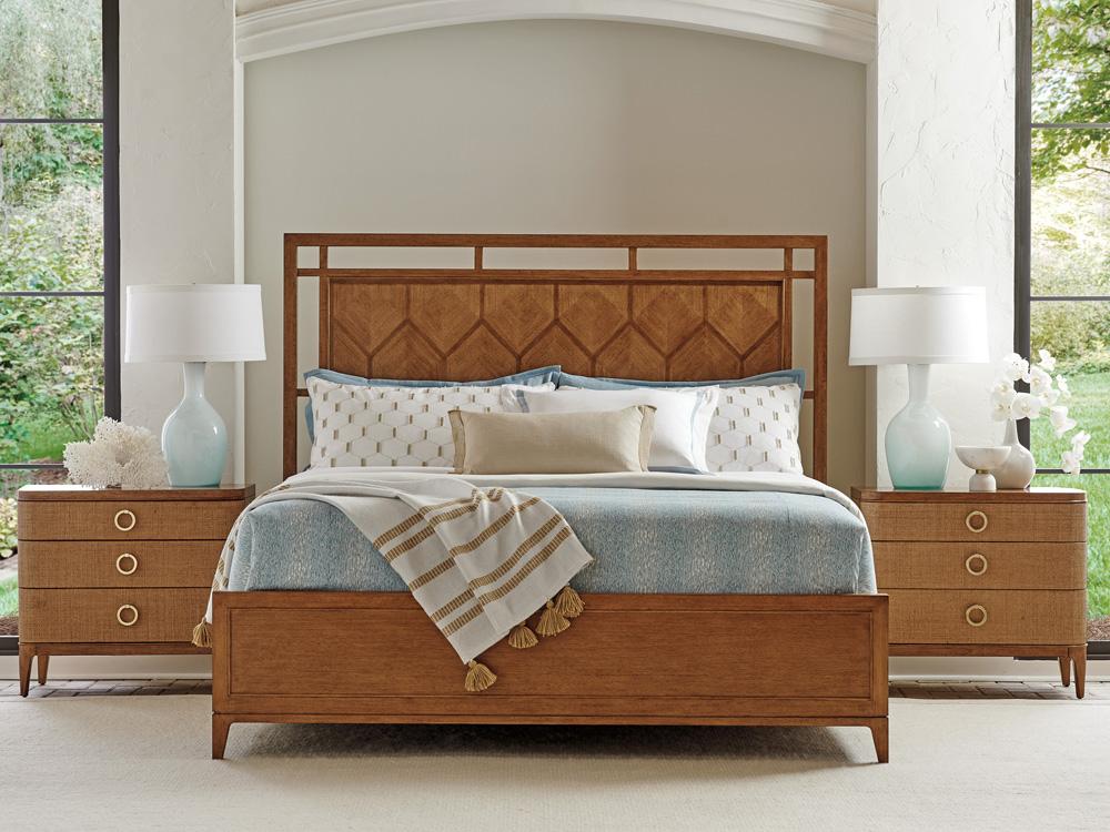 Tommy Bahama Home - Palm Desert Rancho Mirage Panel Bed 6/6 King, Sonoran - 575-134C veiw 2