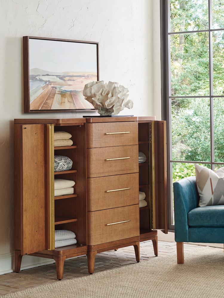 Tommy Bahama Home - Palm Desert Remington Gentlemans Chest, Sonoran - 575-329 veiw 3