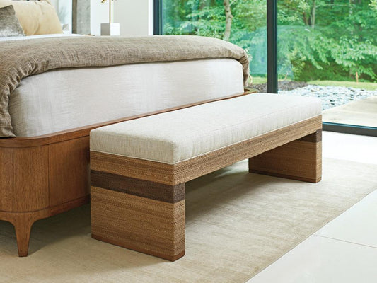 Tommy Bahama Home - Palm Desert Rosemead Bed Bench, Sonoran - 1946-25-40 veiw 2