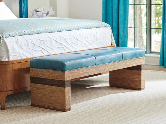 Tommy Bahama Home - Palm Desert Rosemead Bed Bench, Sonoran - LL1946-25-40 veiw 2