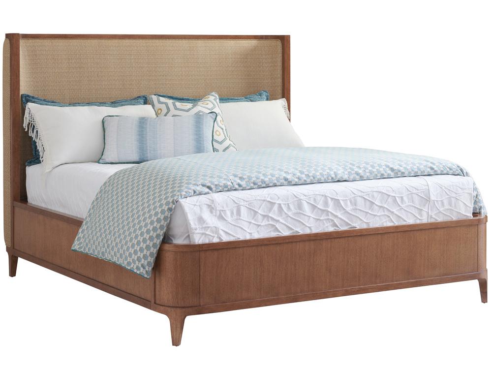 Tommy Bahama Home - Palm Desert Villa Park Upholstered Bed Ca King, Sonoran - 575-145C veiw 1